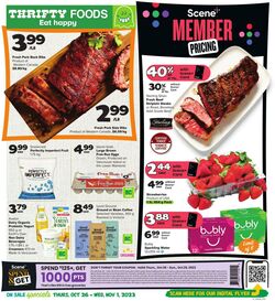 Flyer Thrifty Foods 26.10.2023 - 01.11.2023