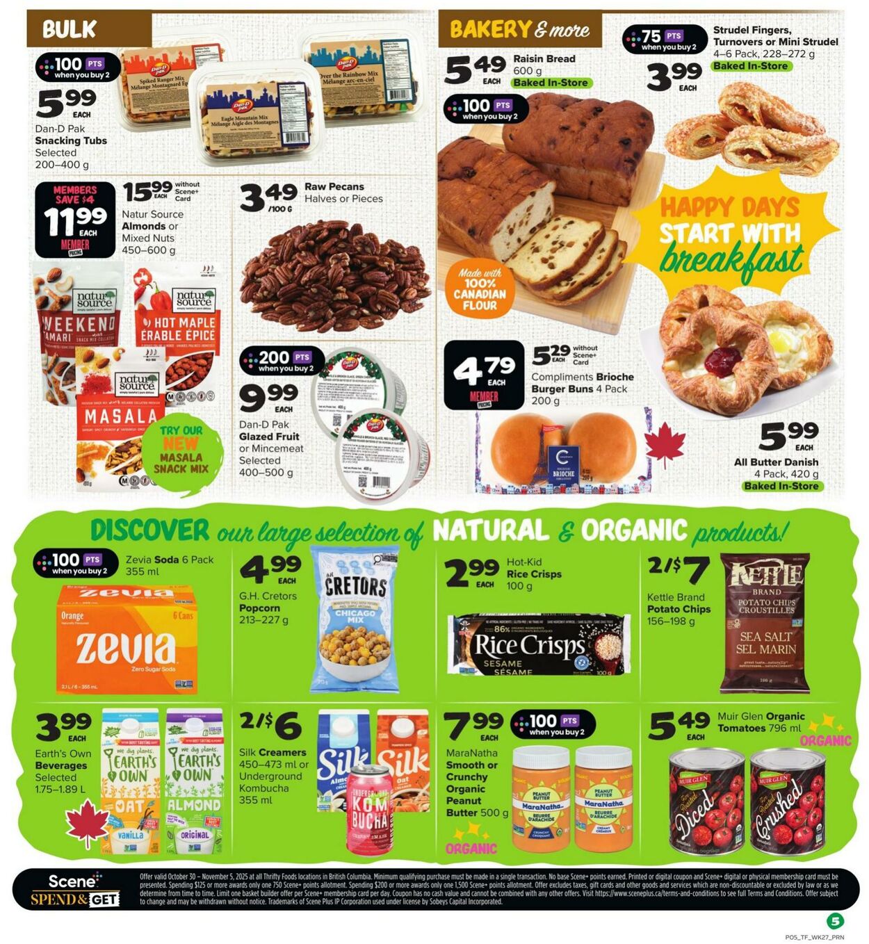 Flyer Thrifty Foods 30.10.2025 - 05.11.2025