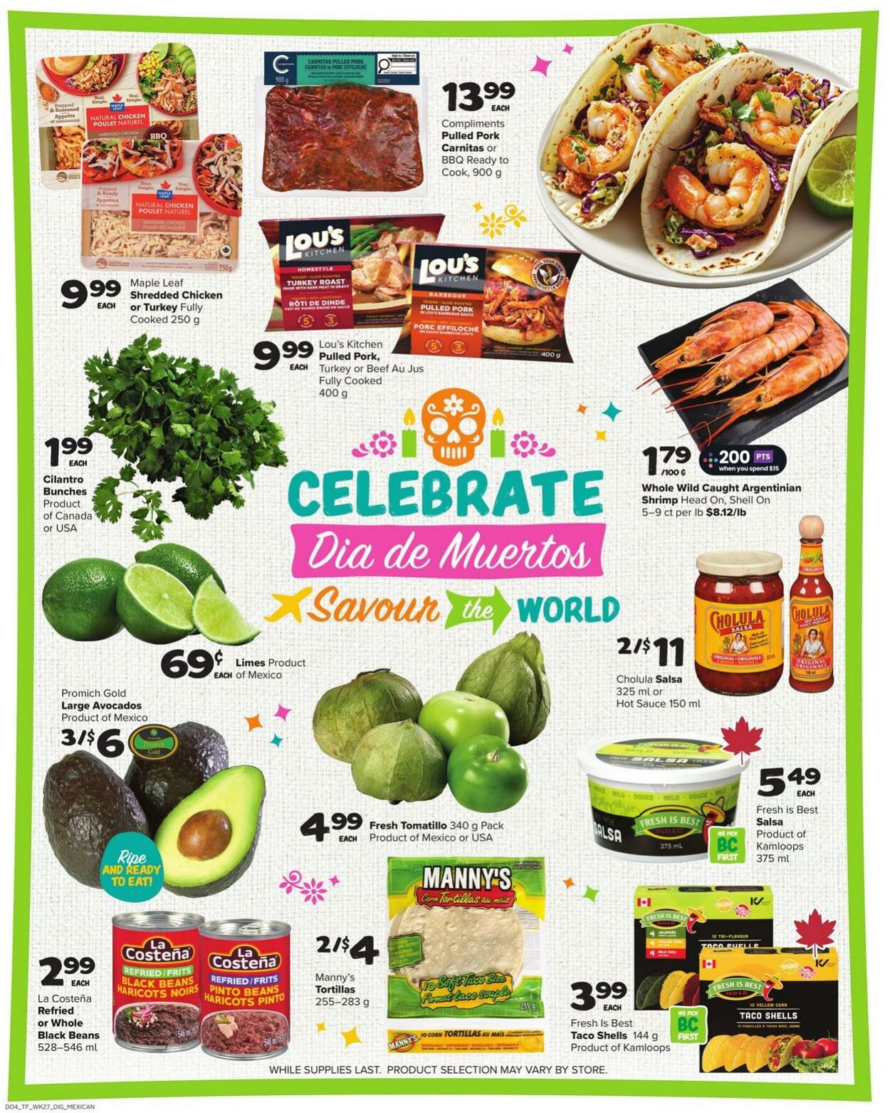 Flyer Thrifty Foods 30.10.2025 - 05.11.2025