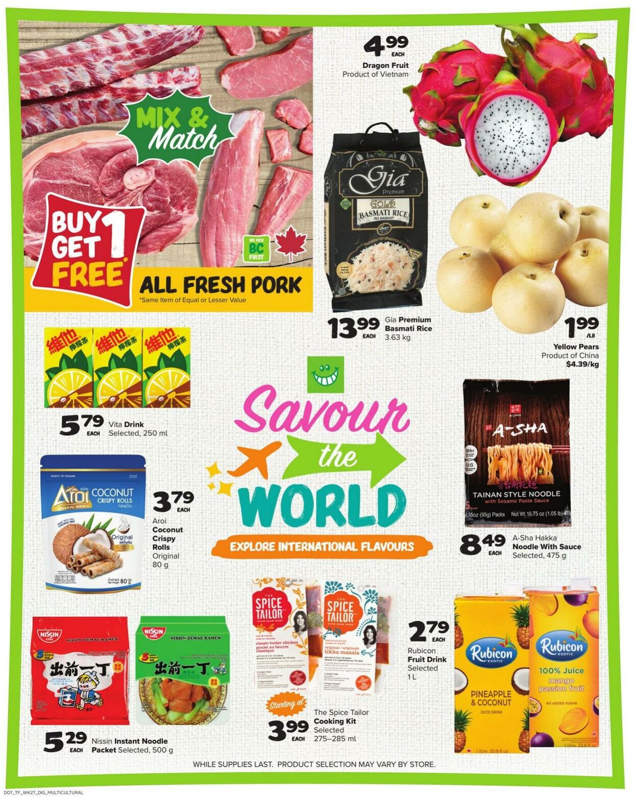 Flyer Thrifty Foods 30.10.2025 - 05.11.2025