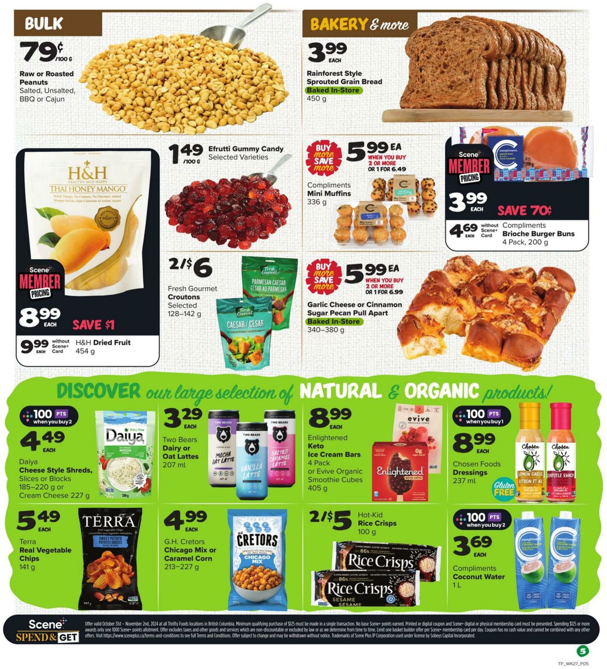 Flyer Thrifty Foods 31.10.2024 - 06.11.2024