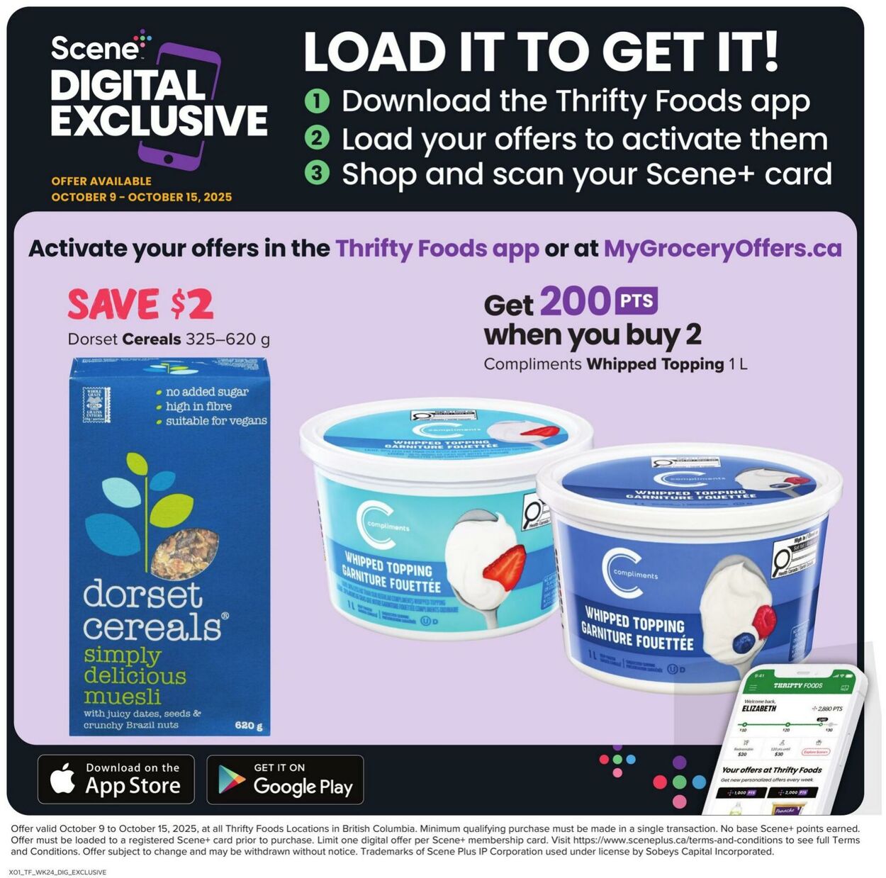 Flyer Thrifty Foods 09.10.2025 - 15.10.2025