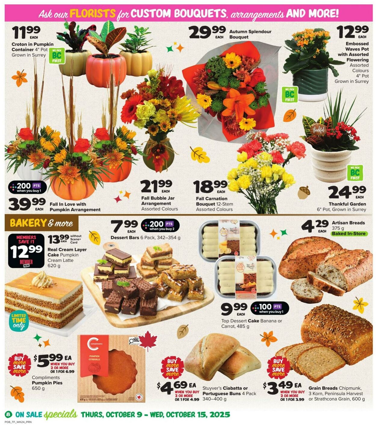 Flyer Thrifty Foods 09.10.2025 - 15.10.2025