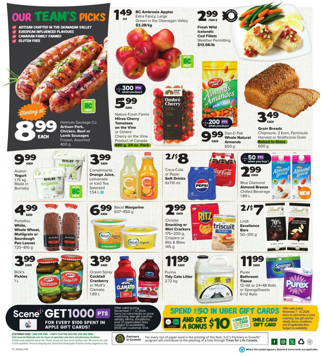 Flyer Thrifty Foods 07.11.2024 - 13.11.2024