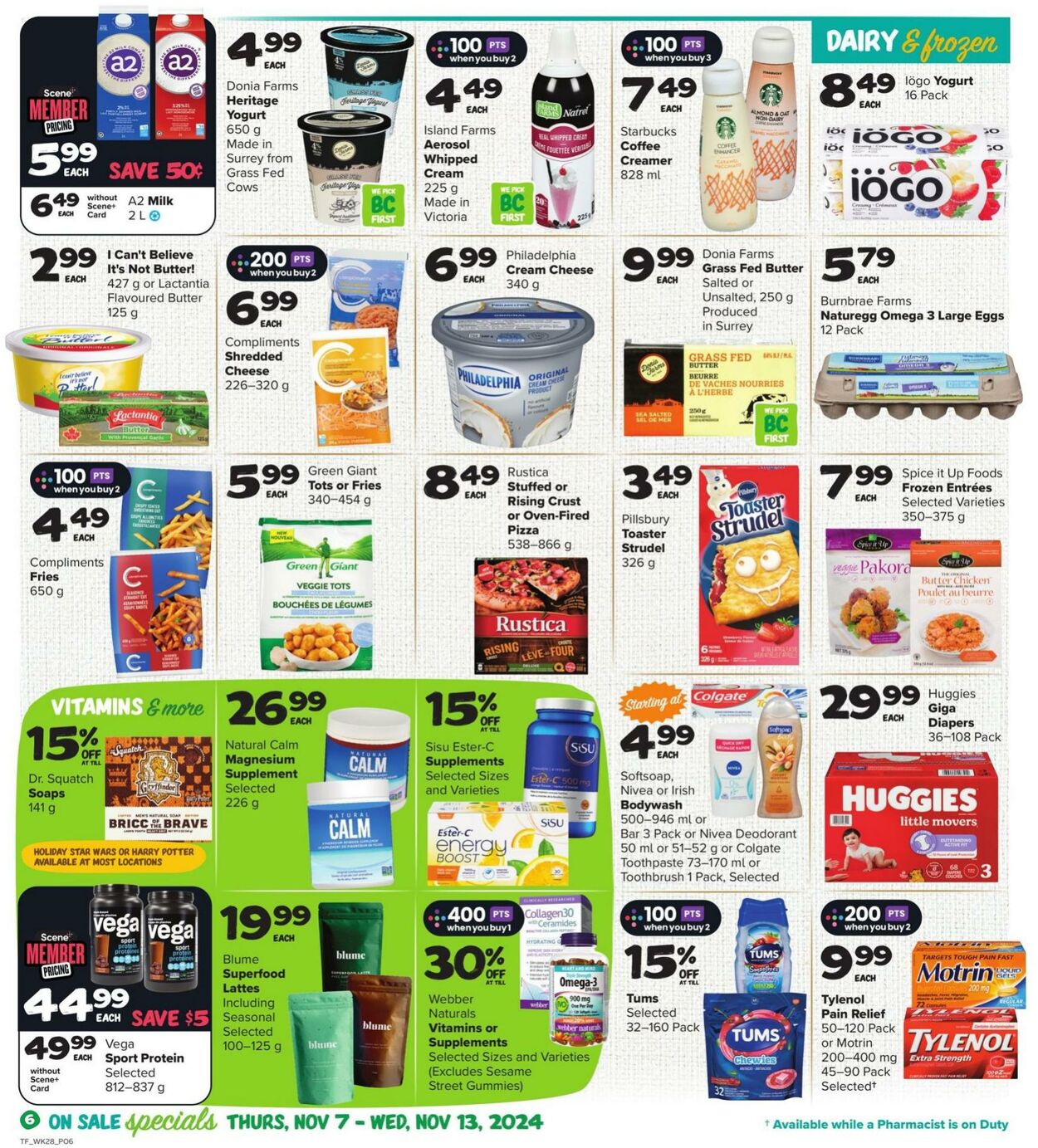 Flyer Thrifty Foods 07.11.2024 - 13.11.2024