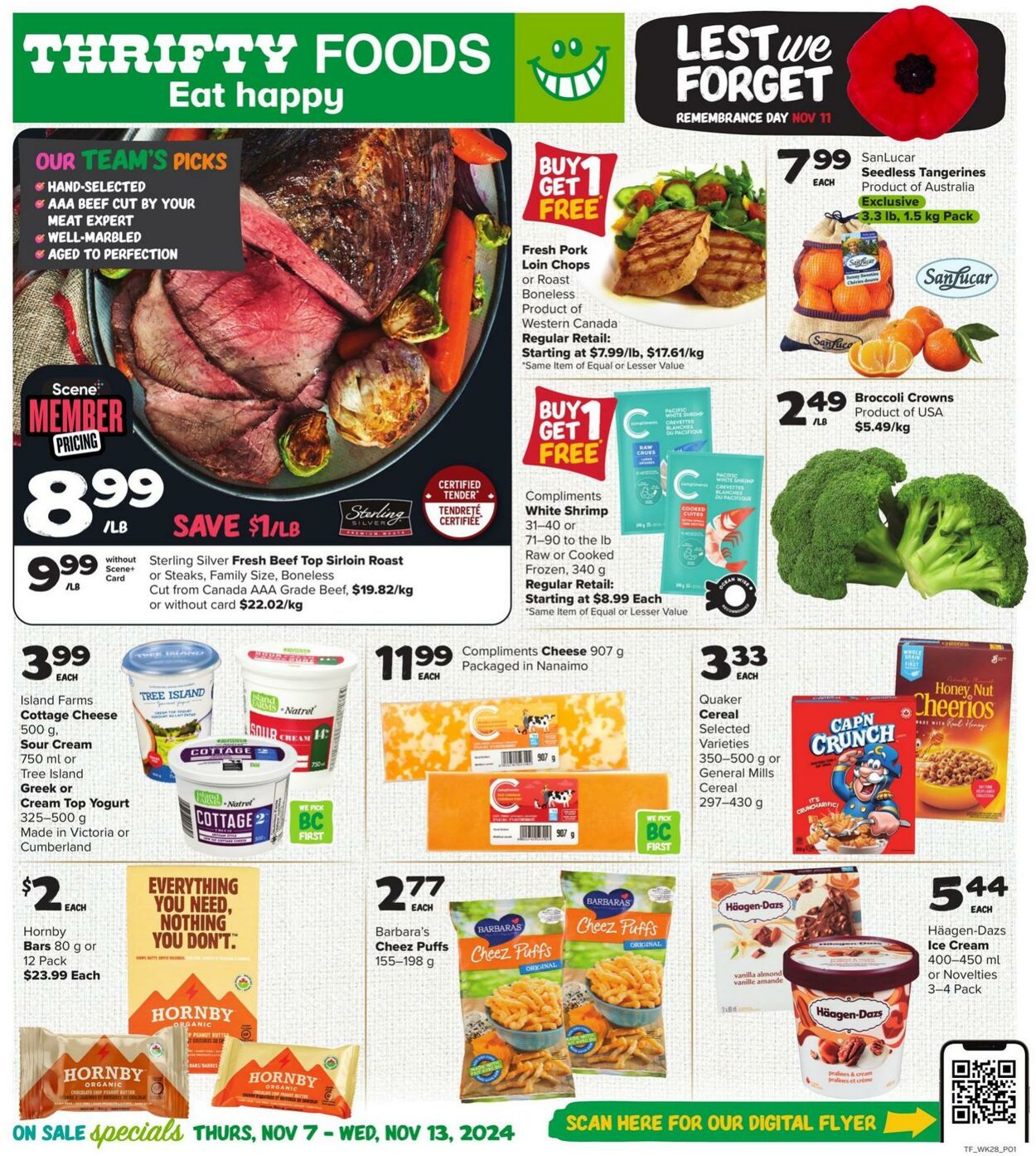 Thrifty Foods Promotional flyers