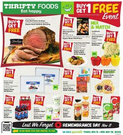 Flyer Thrifty Foods 09.11.2023 - 15.11.2023