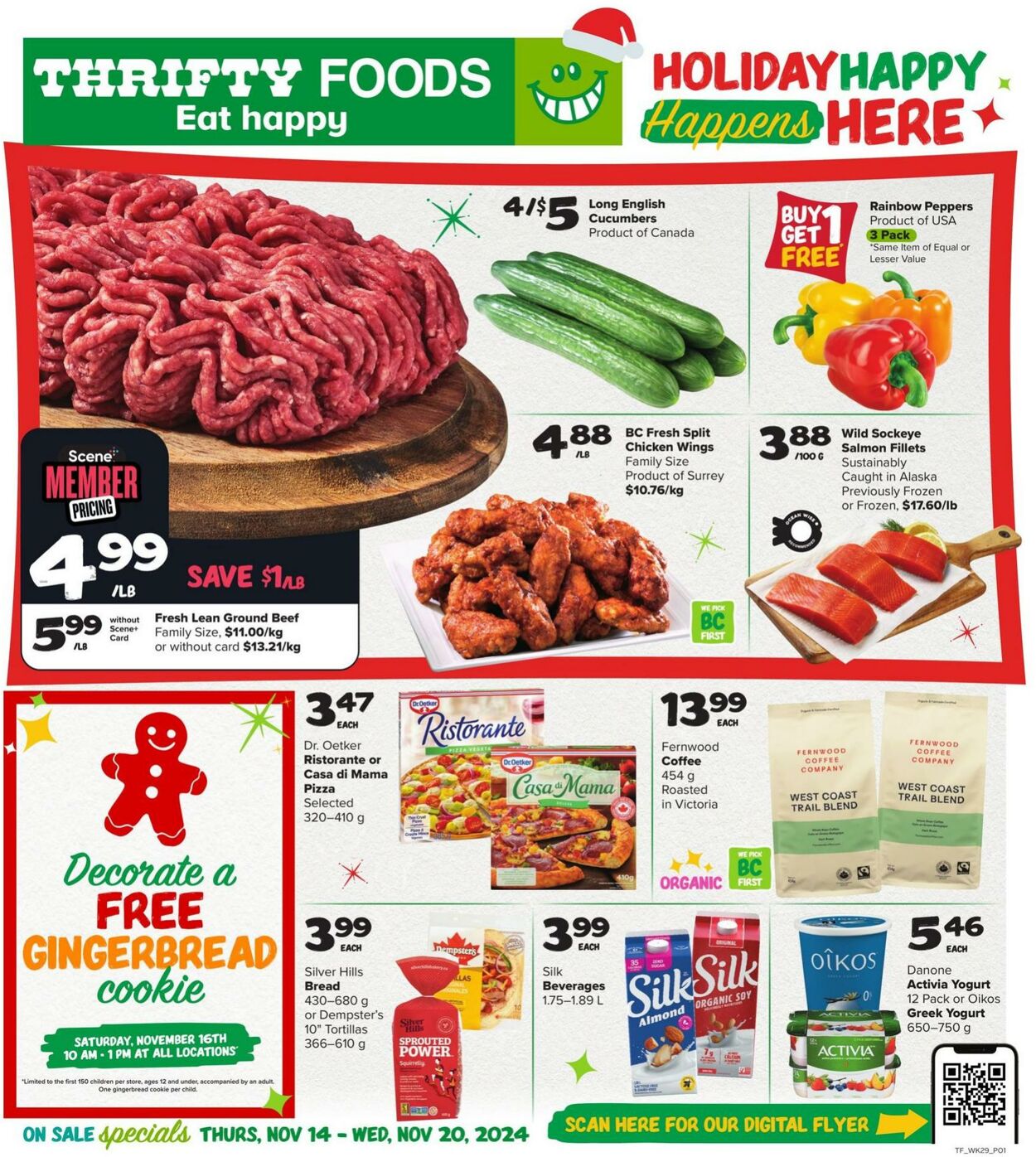 Flyer Thrifty Foods 14.11.2024 - 20.11.2024