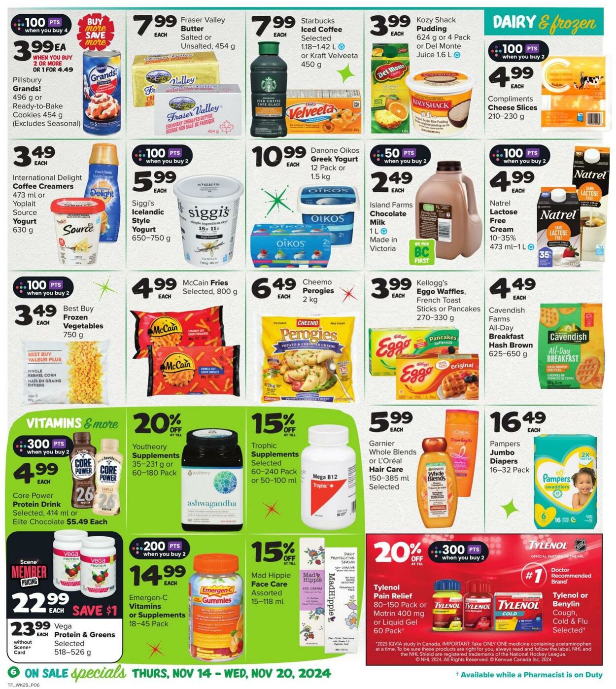 Flyer Thrifty Foods 14.11.2024 - 20.11.2024