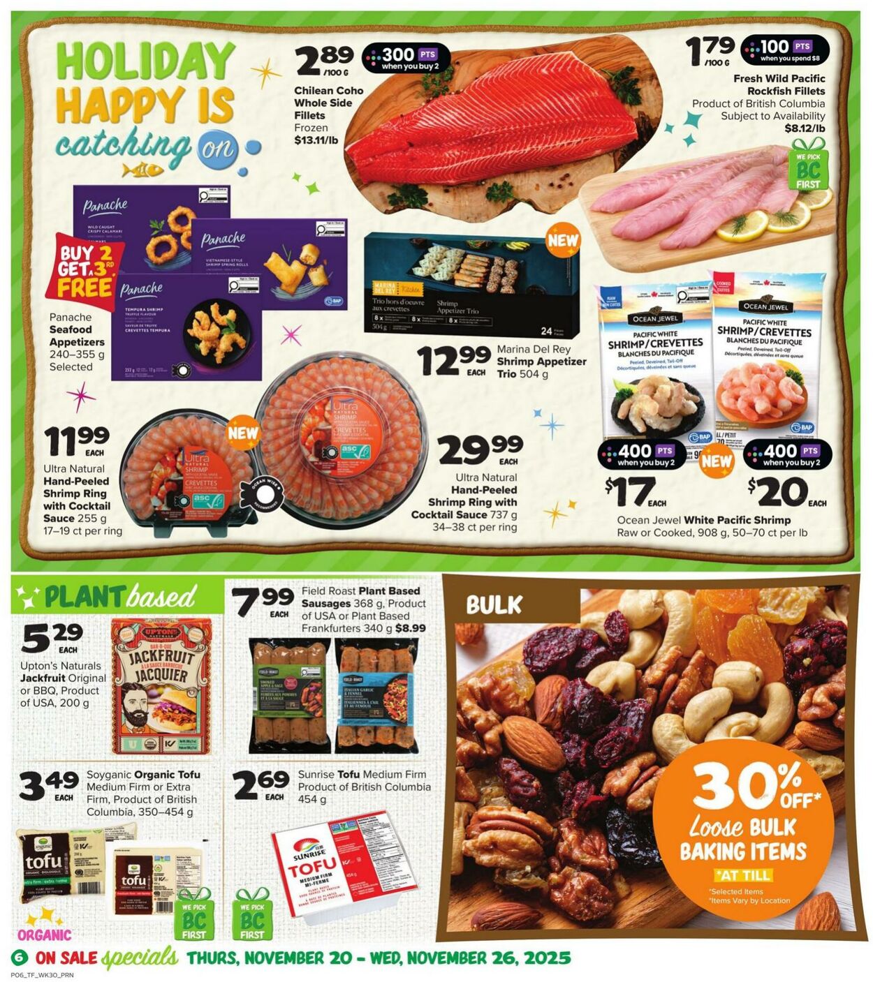 Flyer Thrifty Foods 20.11.2025 - 26.11.2025