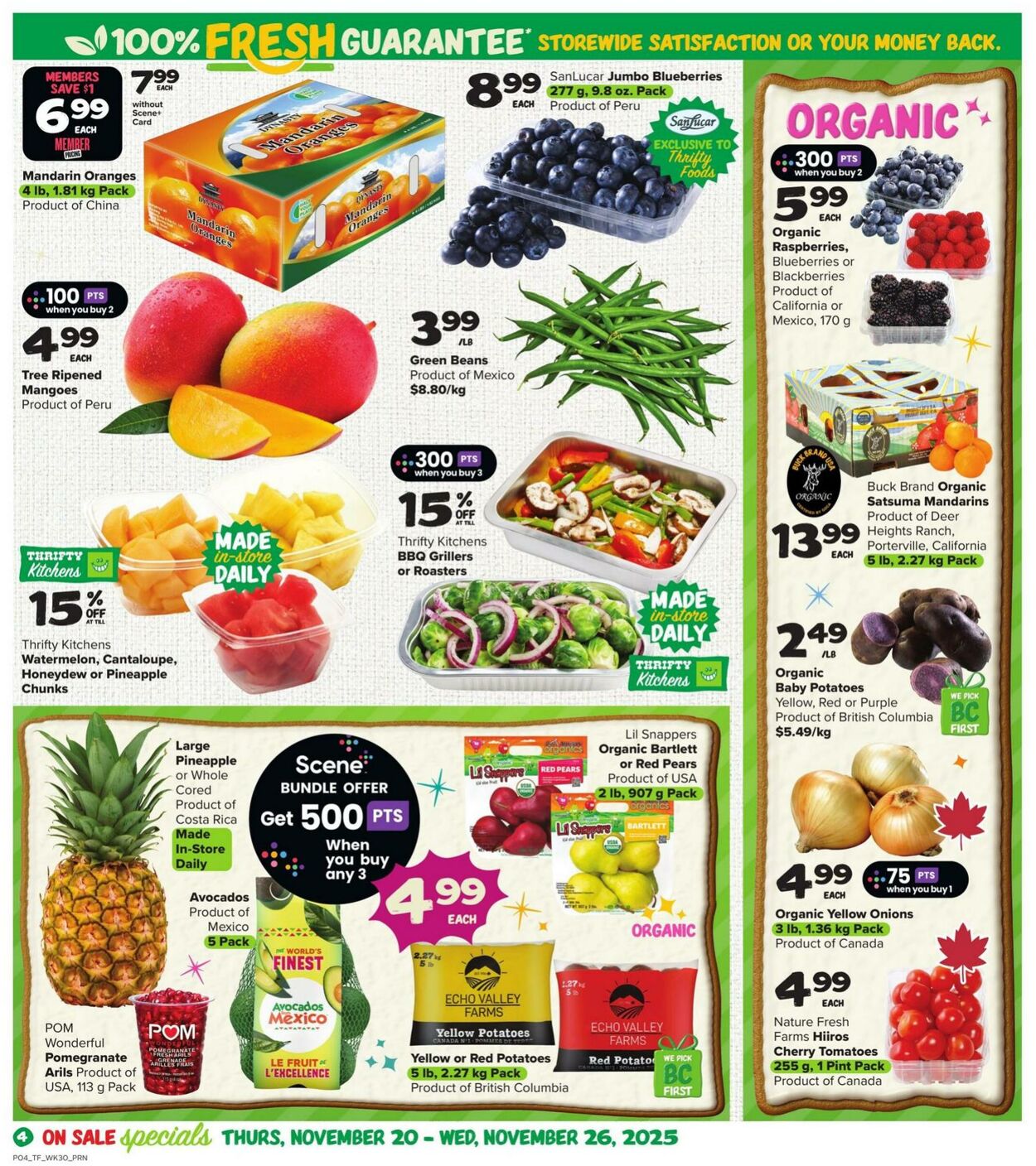Flyer Thrifty Foods 20.11.2025 - 26.11.2025