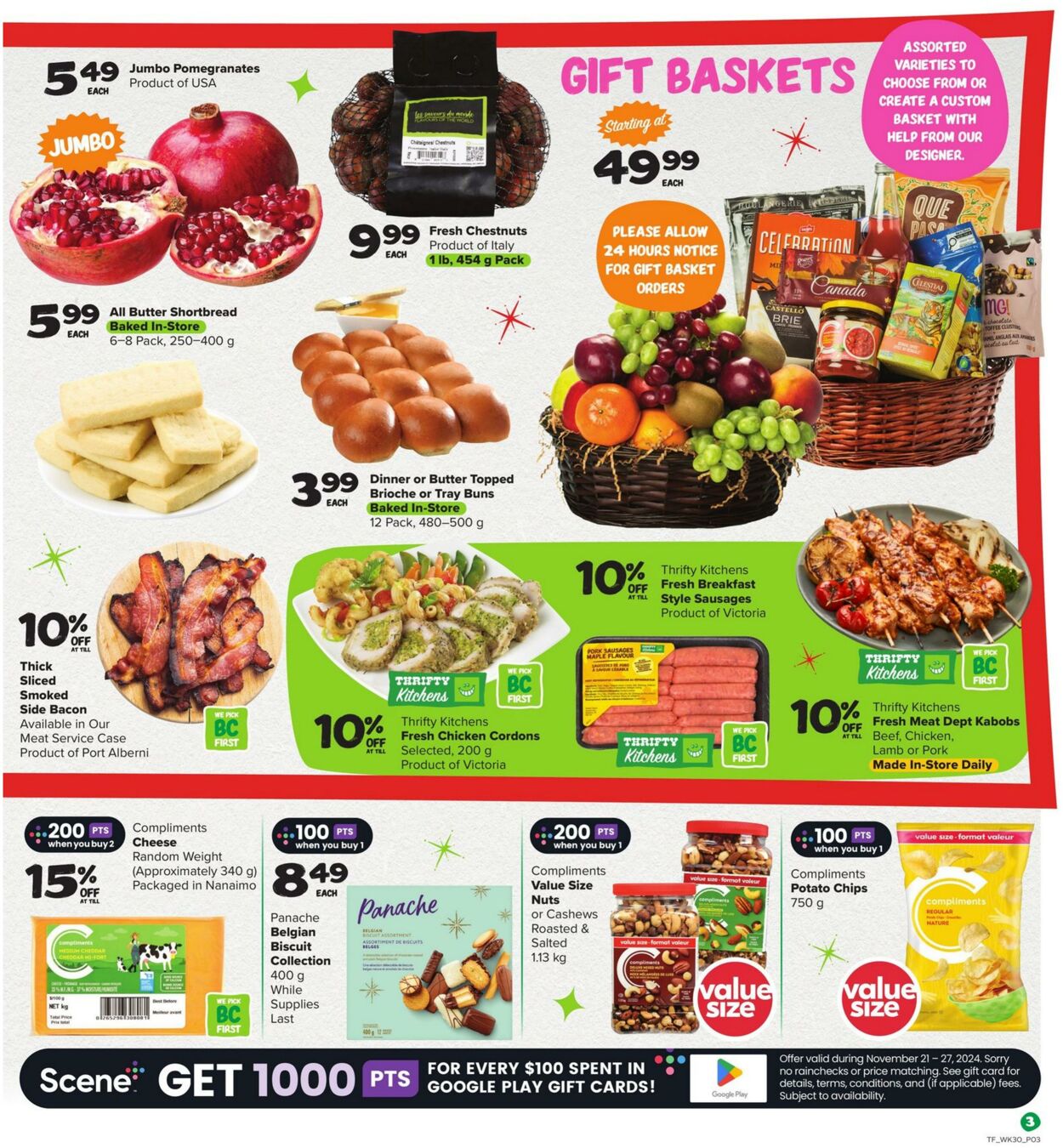 Flyer Thrifty Foods 21.11.2024 - 27.11.2024