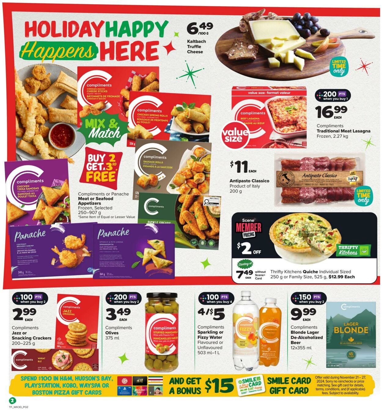 Flyer Thrifty Foods 21.11.2024 - 27.11.2024