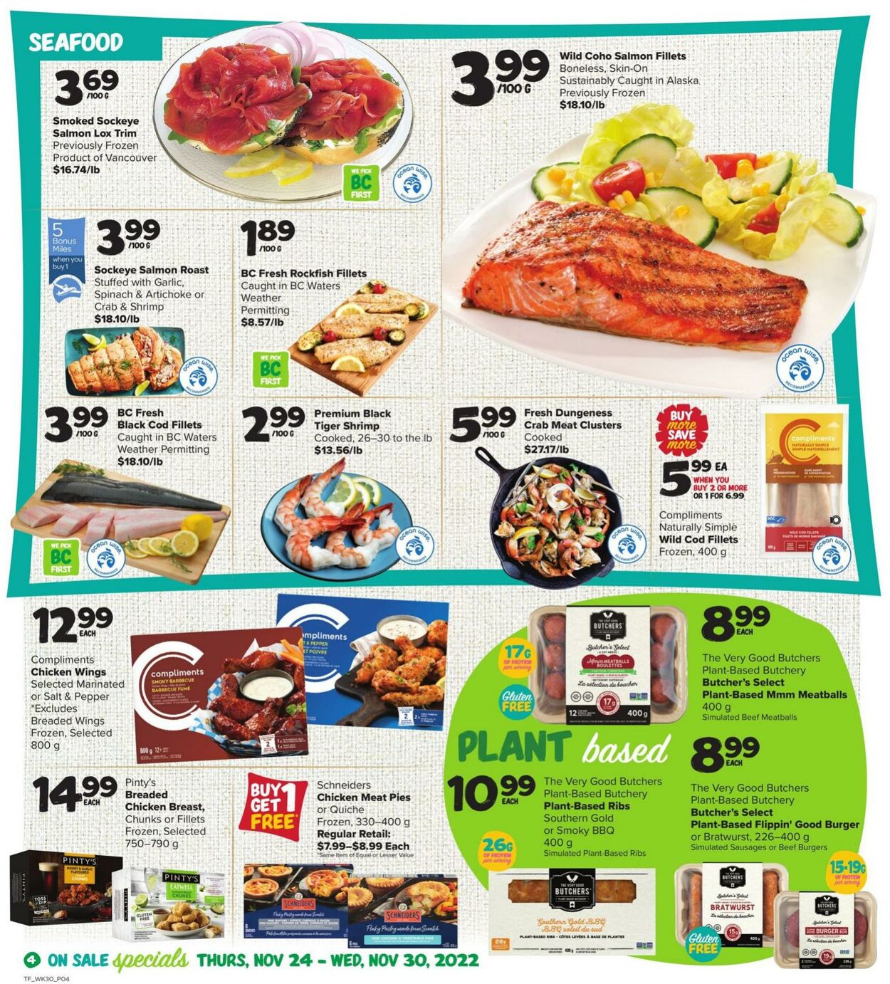 Flyer Thrifty Foods 24.11.2022 - 30.11.2022
