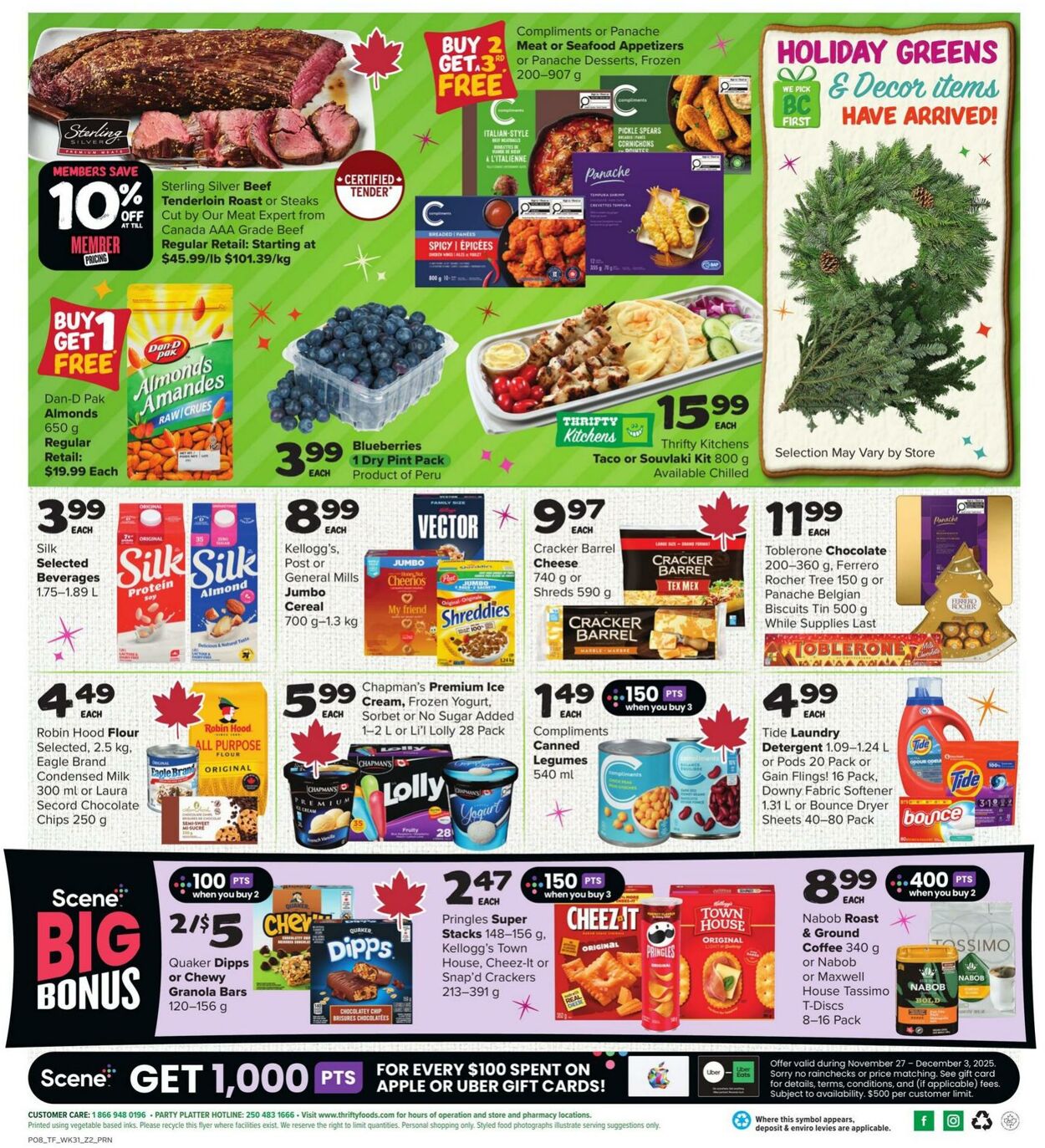 Flyer Thrifty Foods 27.11.2025 - 03.12.2025