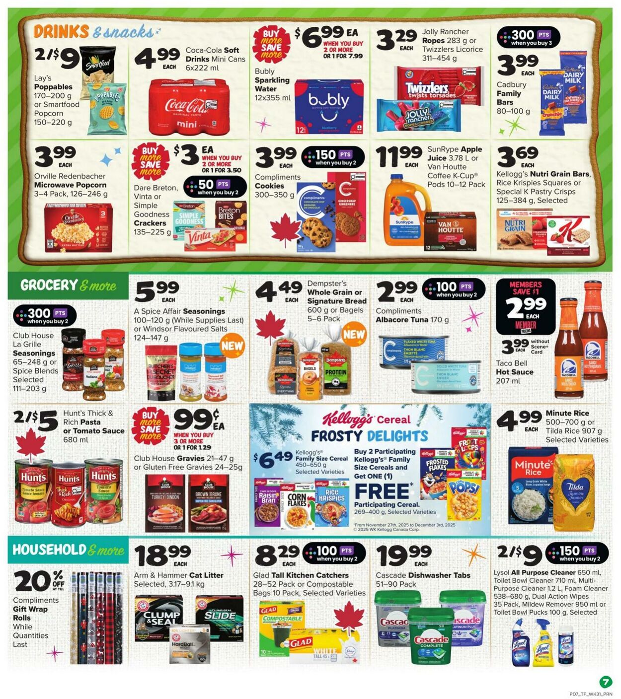Flyer Thrifty Foods 27.11.2025 - 03.12.2025