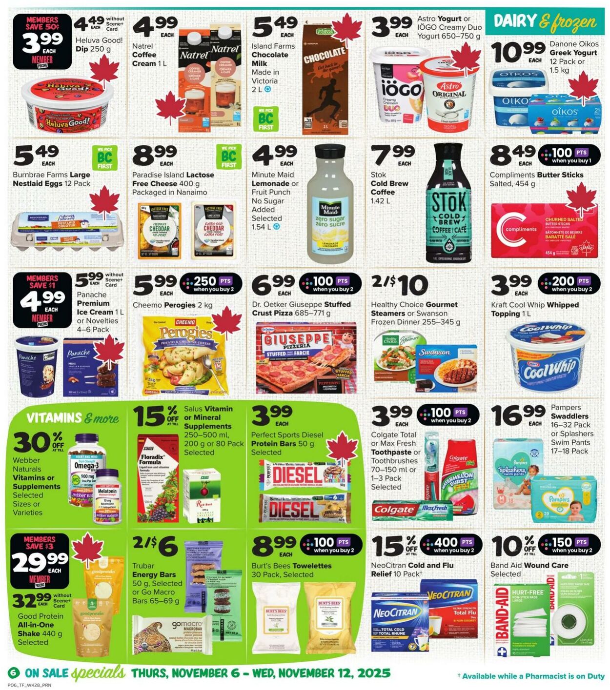 Flyer Thrifty Foods 06.11.2025 - 12.11.2025