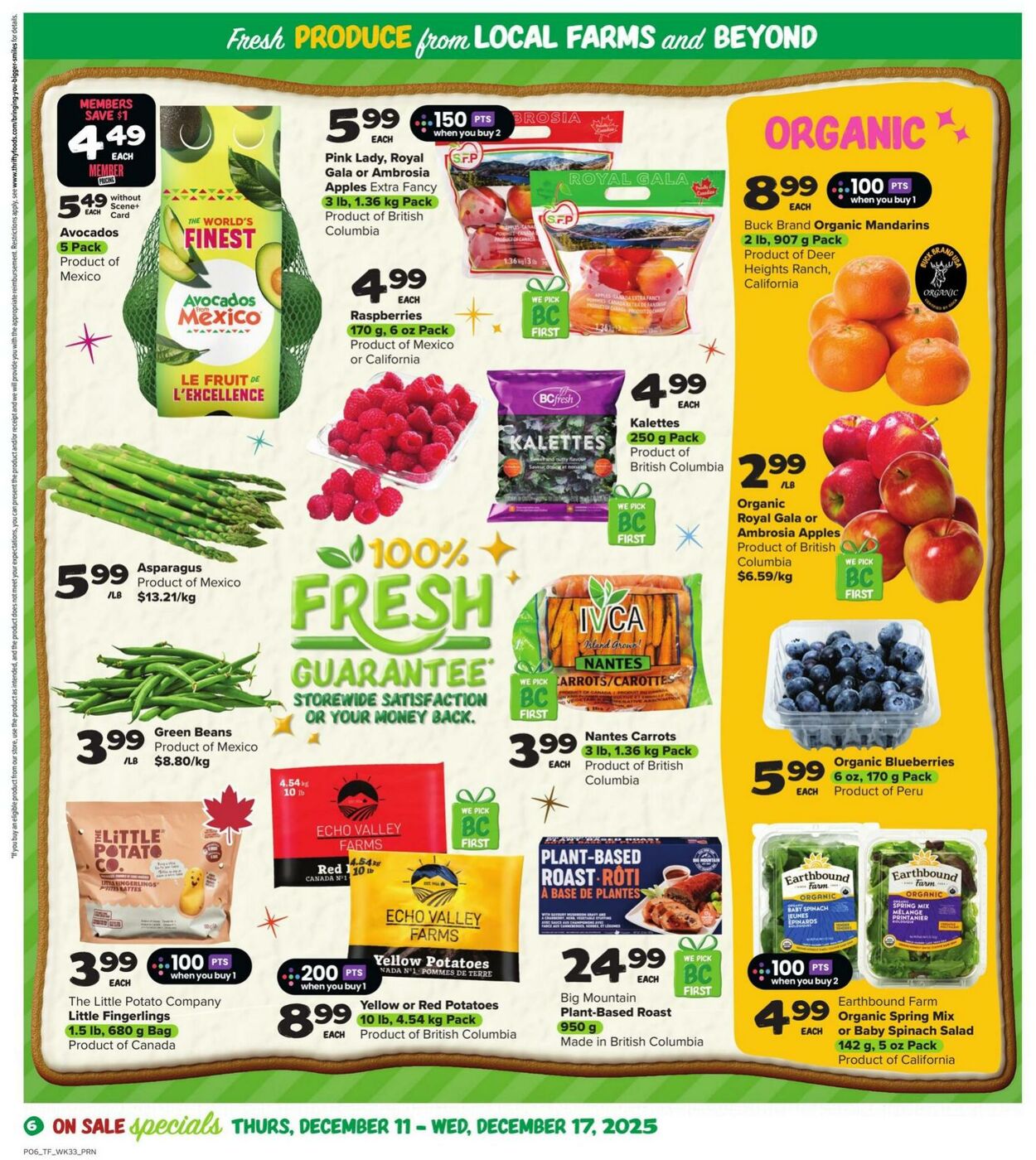 Flyer Thrifty Foods 11.12.2025 - 17.12.2025