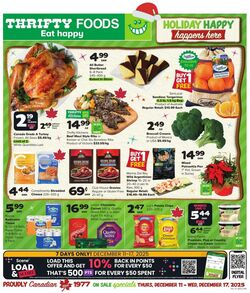 Flyer Thrifty Foods 18.12.2025 - 24.12.2025