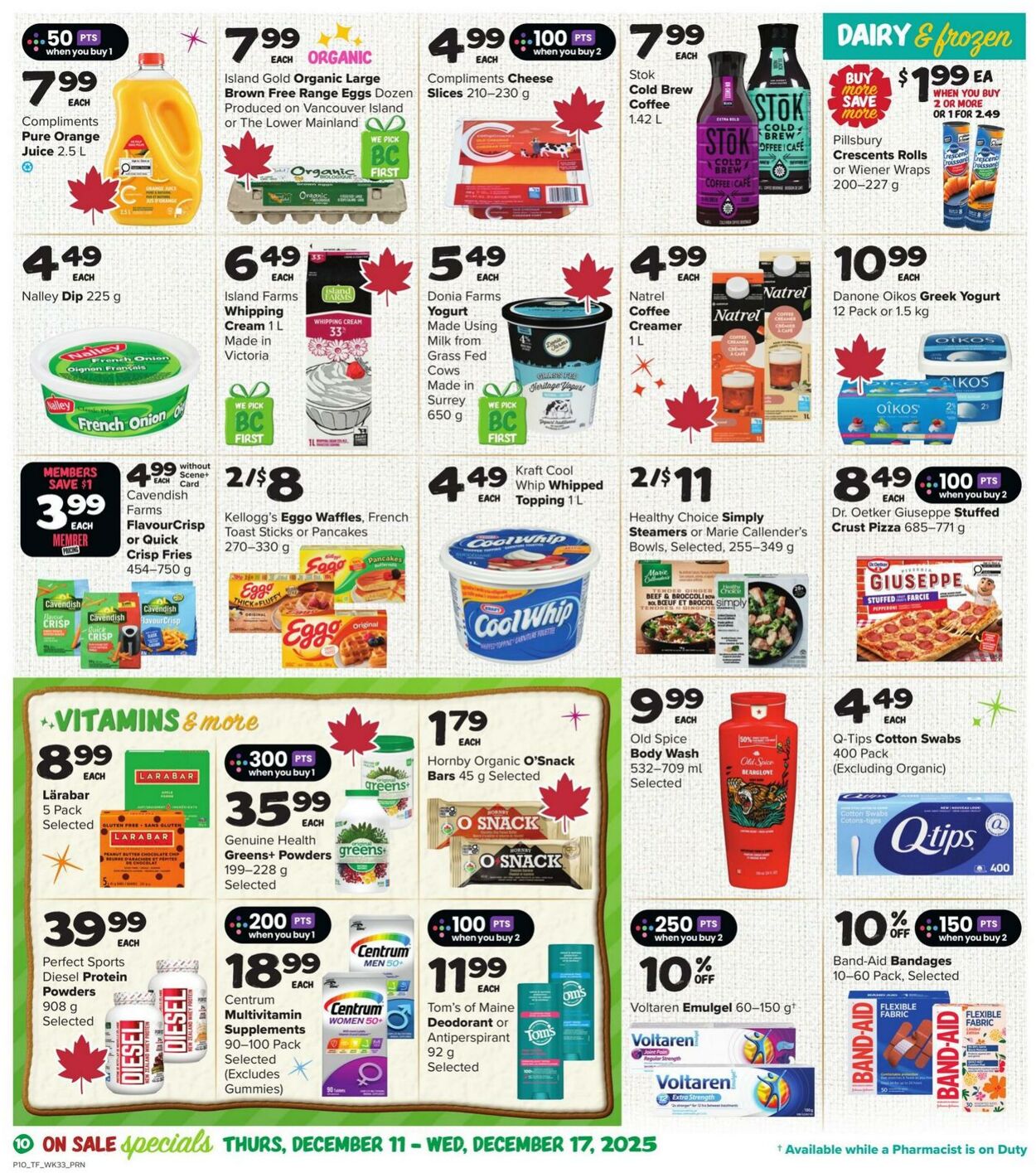 Flyer Thrifty Foods 11.12.2025 - 17.12.2025