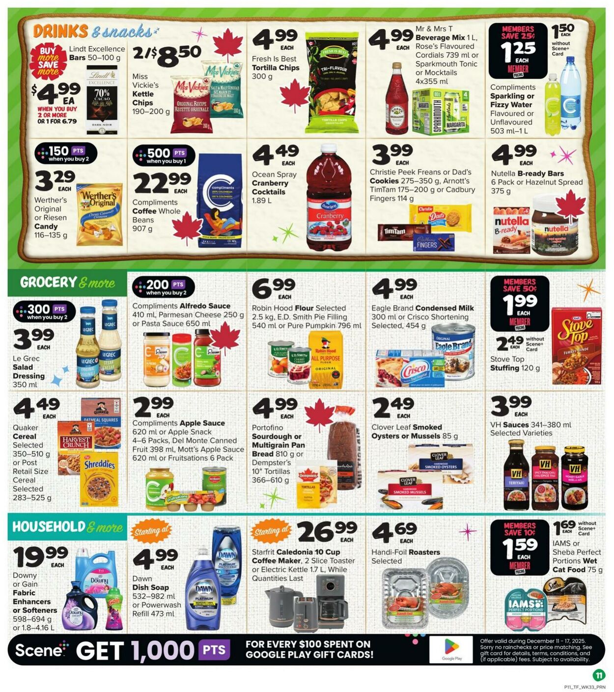 Flyer Thrifty Foods 11.12.2025 - 17.12.2025