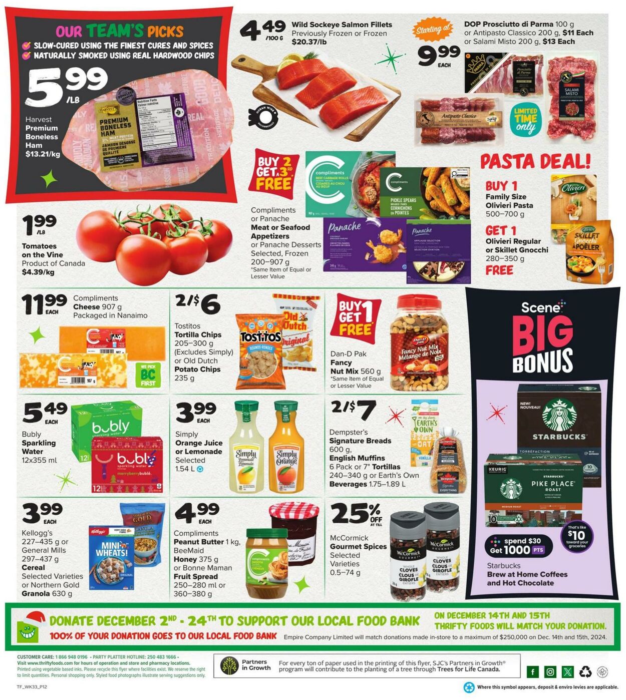 Flyer Thrifty Foods 12.12.2024 - 18.12.2024