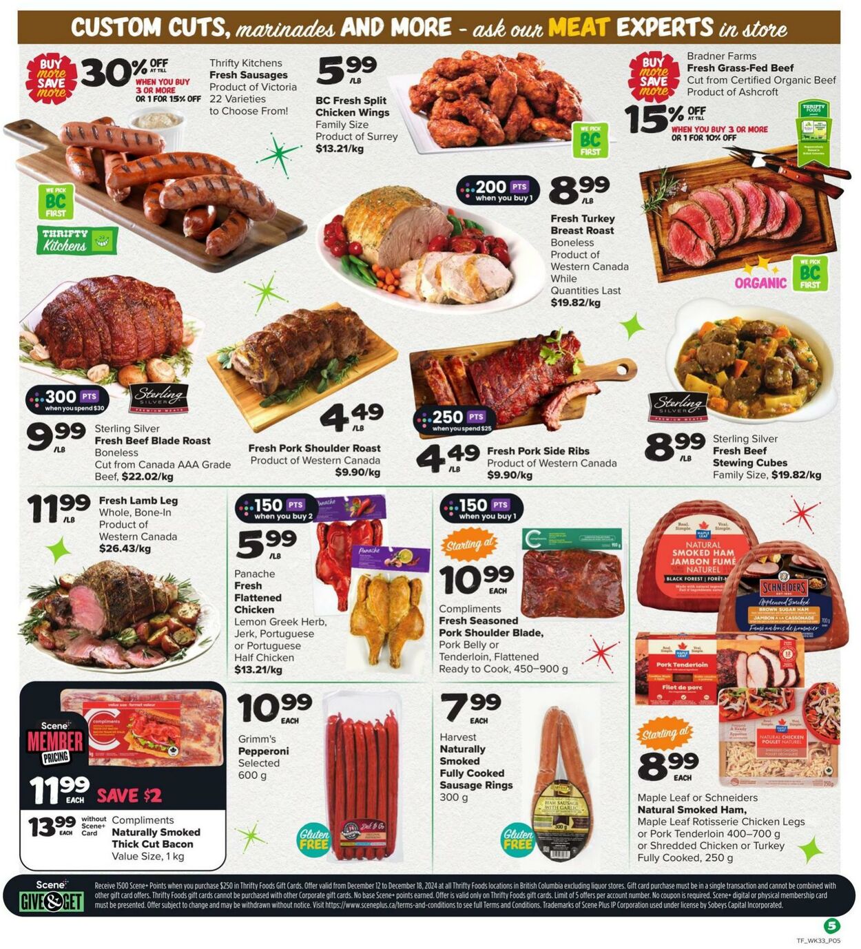 Flyer Thrifty Foods 12.12.2024 - 18.12.2024