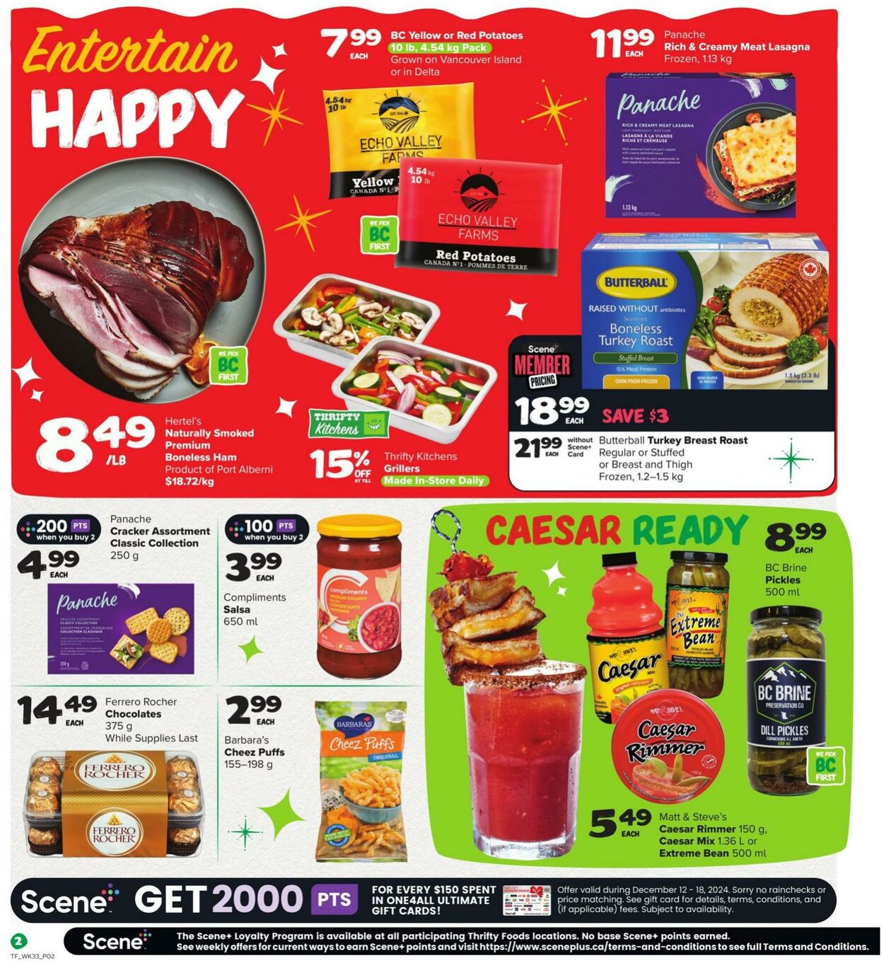 Flyer Thrifty Foods 12.12.2024 - 18.12.2024