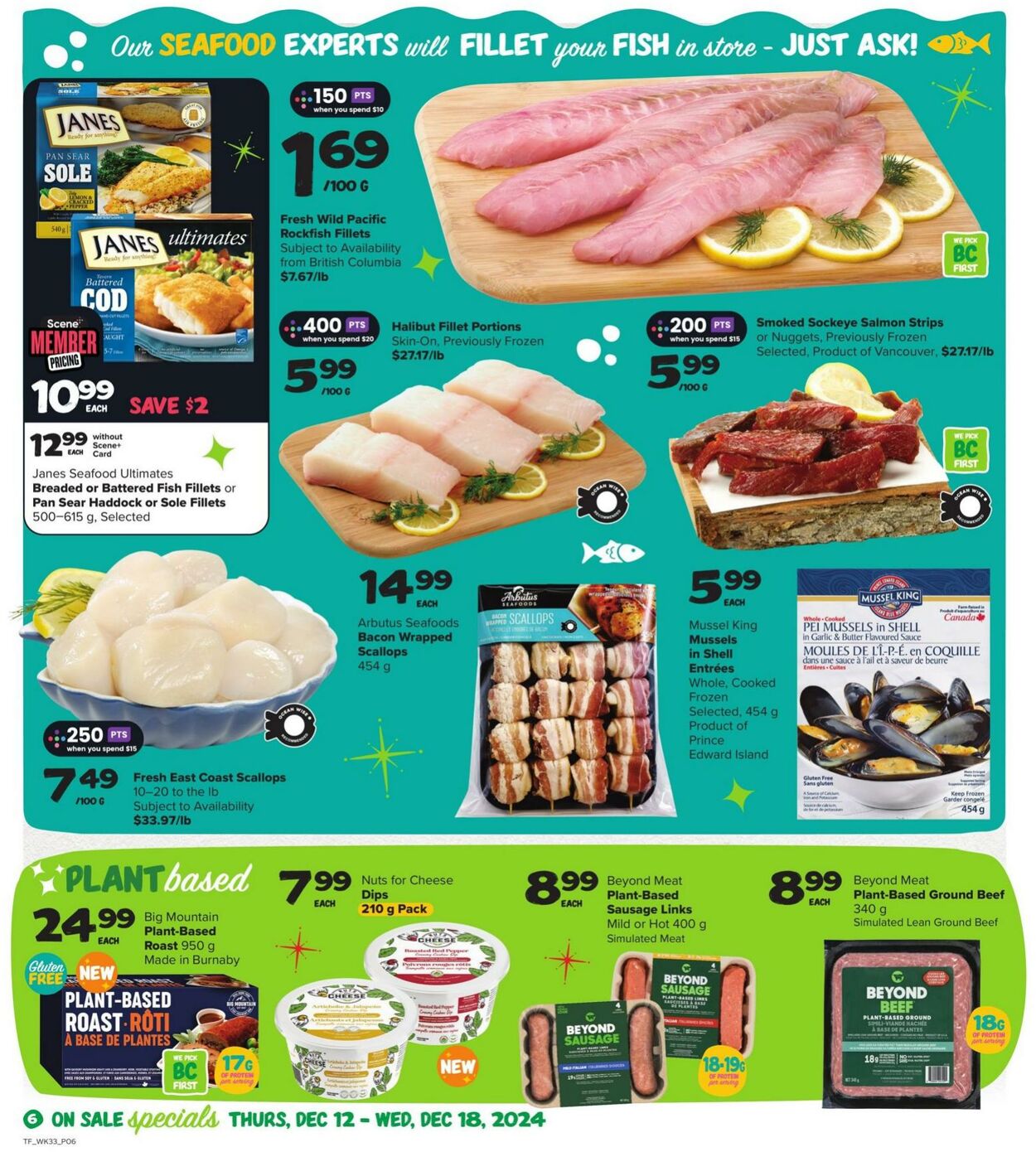 Flyer Thrifty Foods 12.12.2024 - 18.12.2024