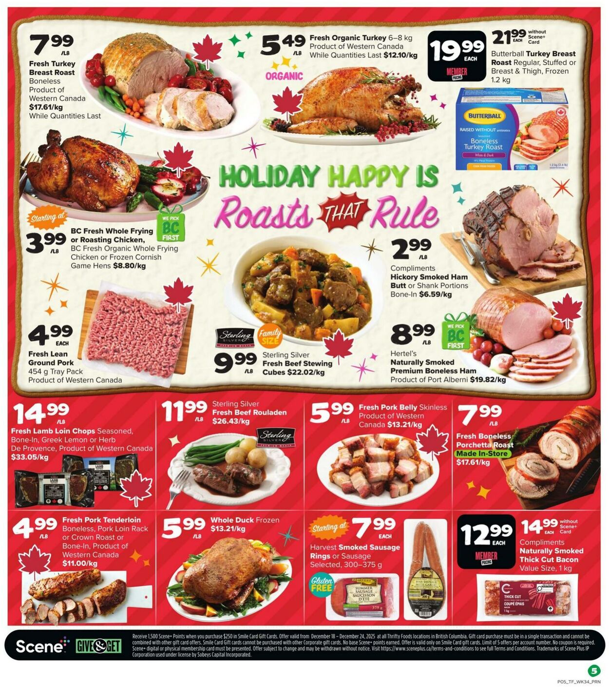Flyer Thrifty Foods 18.12.2025 - 24.12.2025