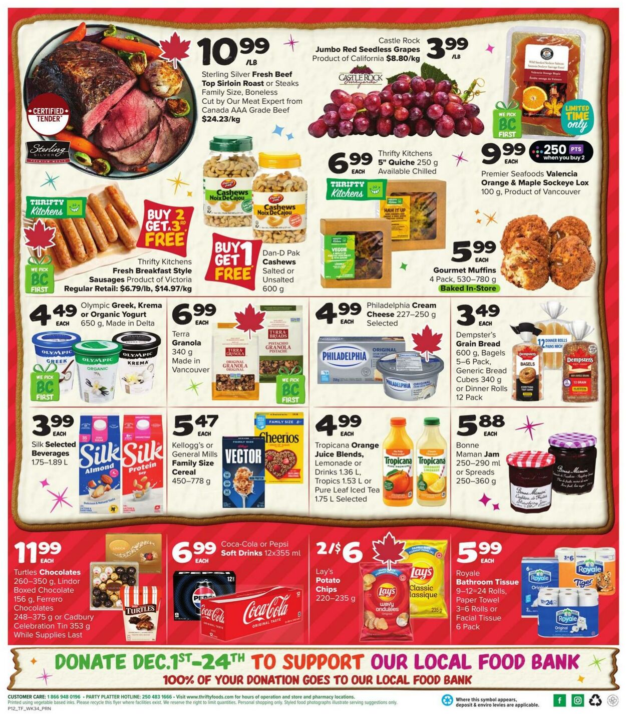 Flyer Thrifty Foods 18.12.2025 - 24.12.2025