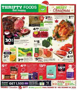 Flyer Thrifty Foods 18.12.2025 - 24.12.2025