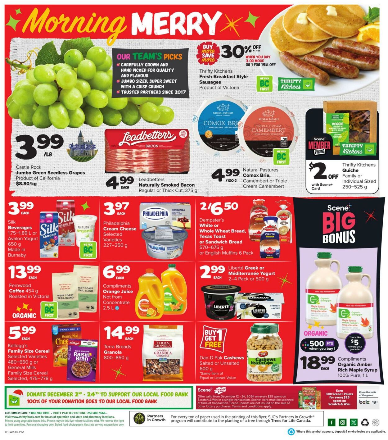 Flyer Thrifty Foods 19.12.2024 - 24.12.2024