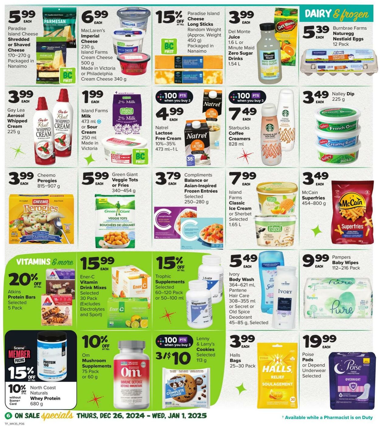 Flyer Thrifty Foods 26.12.2024 - 02.01.2025