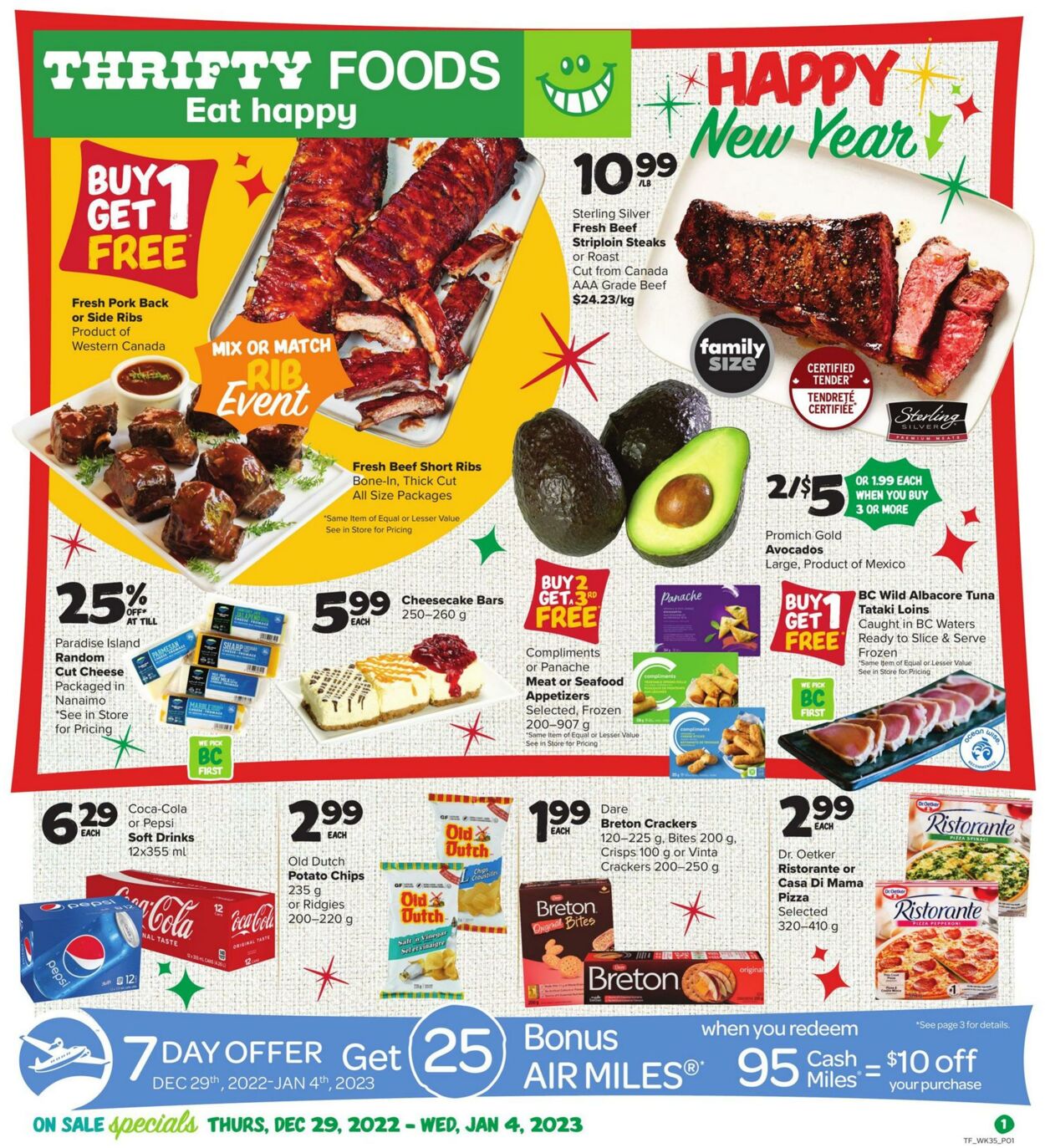 Flyer Thrifty Foods 29.12.2022-04.01.2023