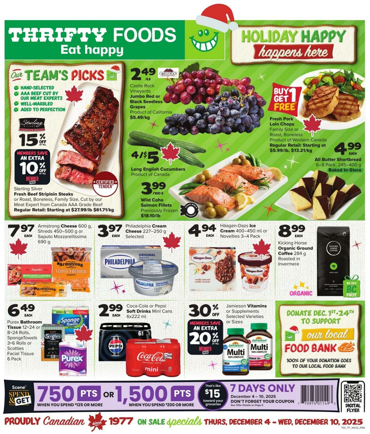 Flyer Thrifty Foods 04.12.2025 - 10.12.2025