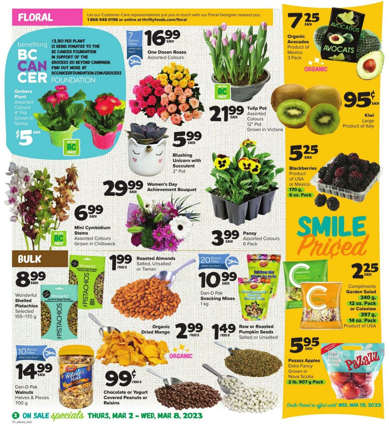 Flyer Thrifty Foods 02.03.2023 - 08.03.2023