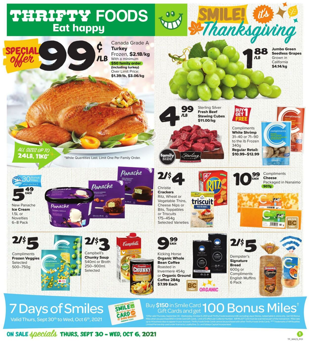 Flyer Thrifty Foods 30.09.2021 - 06.10.2021