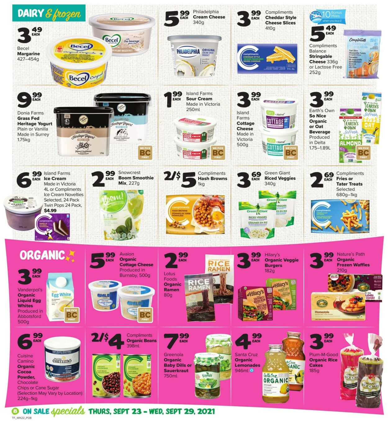 Flyer Thrifty Foods 23.09.2021 - 29.09.2021