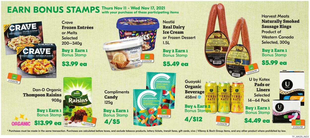Flyer Thrifty Foods 11.11.2021 - 17.11.2021