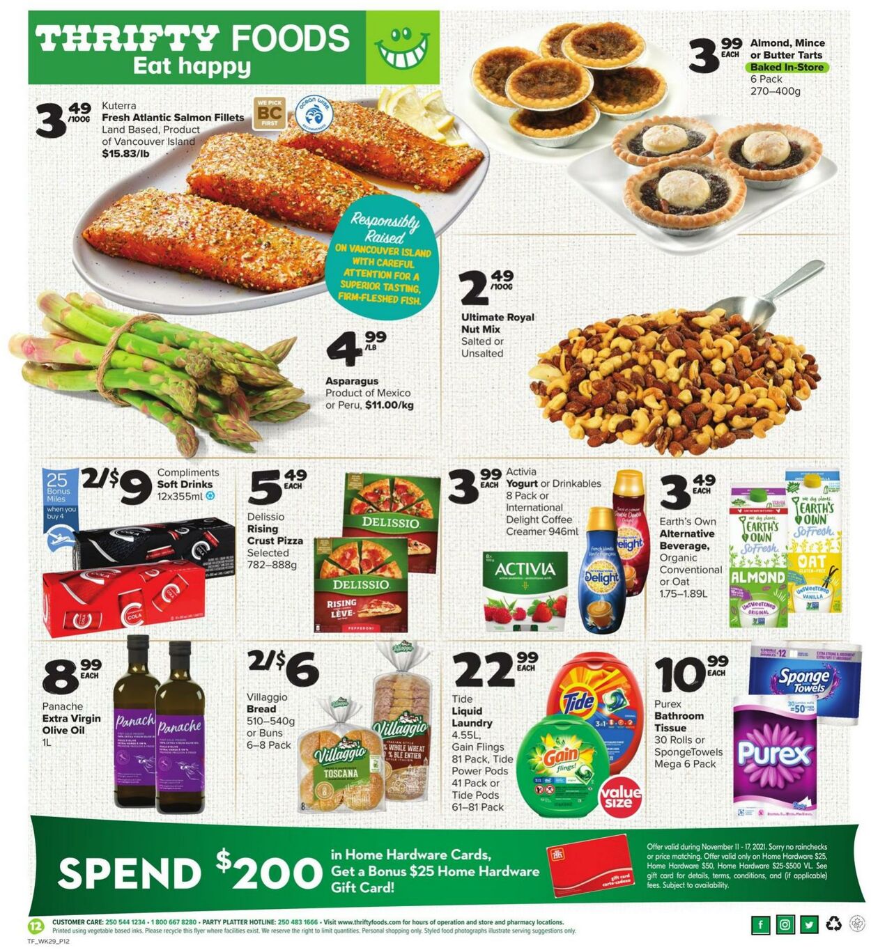Flyer Thrifty Foods 11.11.2021 - 17.11.2021