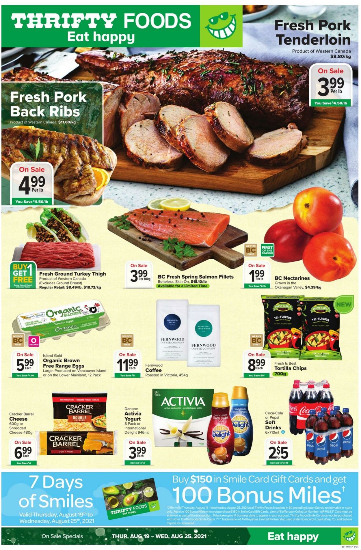 Flyer Thrifty Foods 19.08.2021 - 25.08.2021