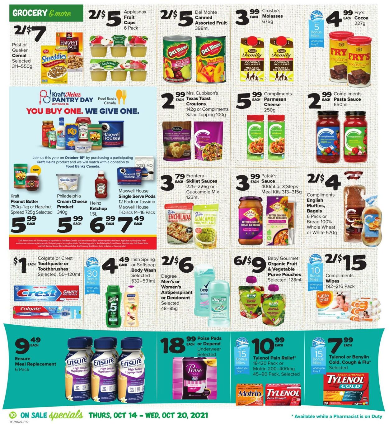 Flyer Thrifty Foods 14.10.2021 - 20.10.2021