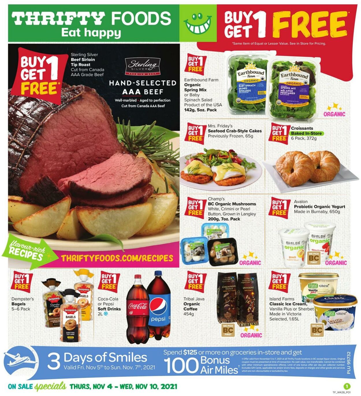 Flyer Thrifty Foods 04.11.2021 - 10.11.2021