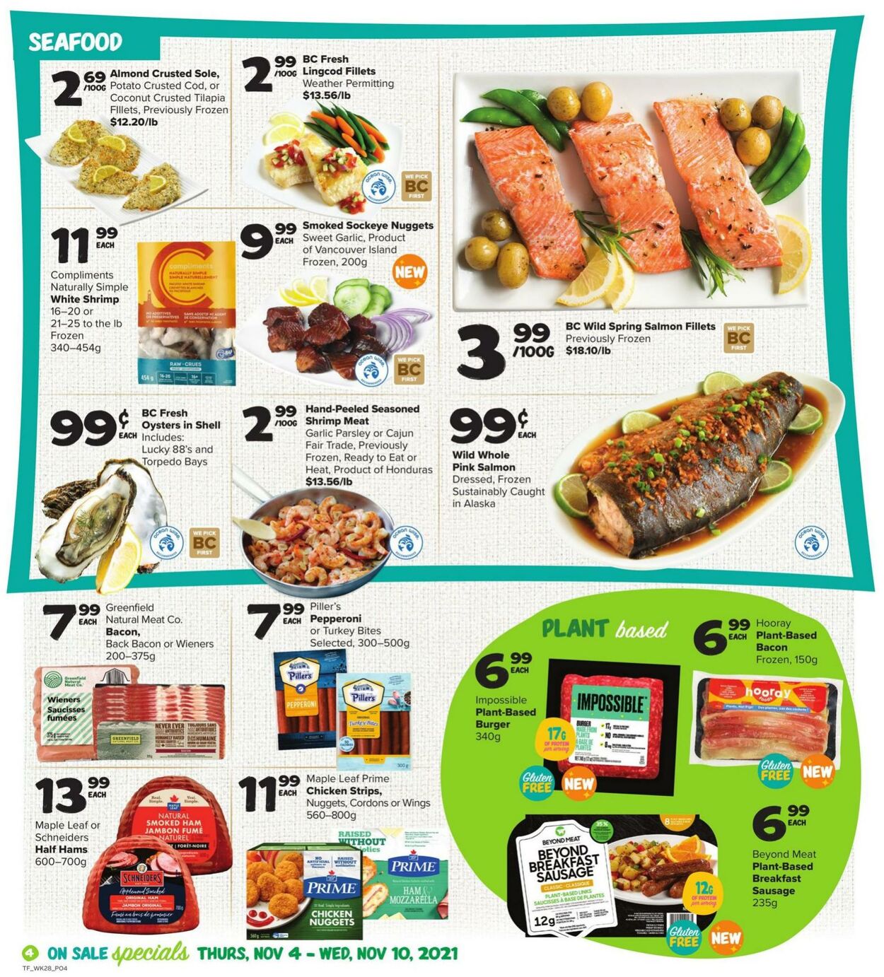 Flyer Thrifty Foods 04.11.2021 - 10.11.2021