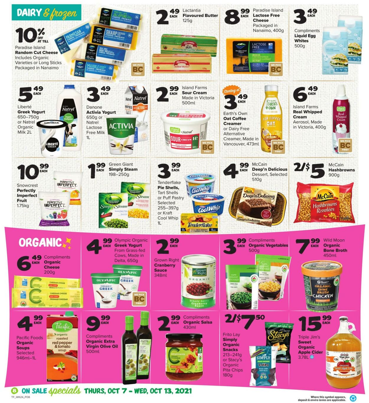 Flyer Thrifty Foods 07.10.2021 - 13.10.2021