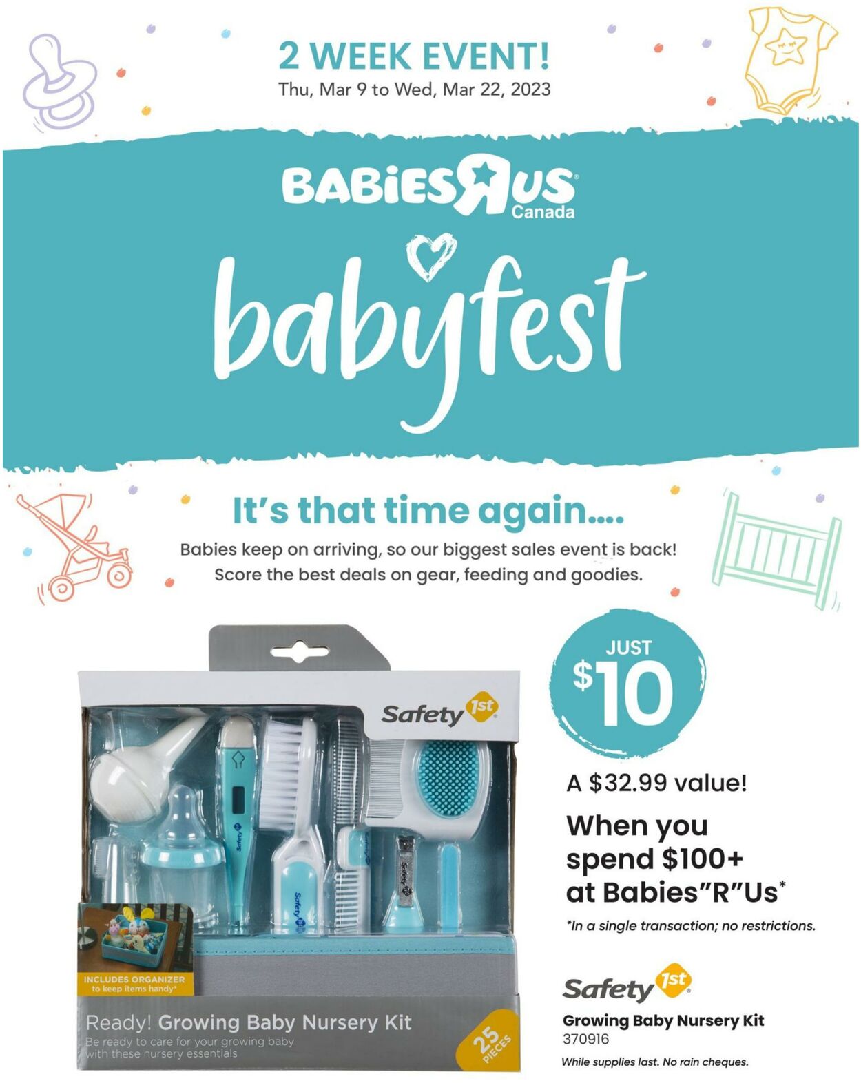 Babies'R'Us Promotional flyers