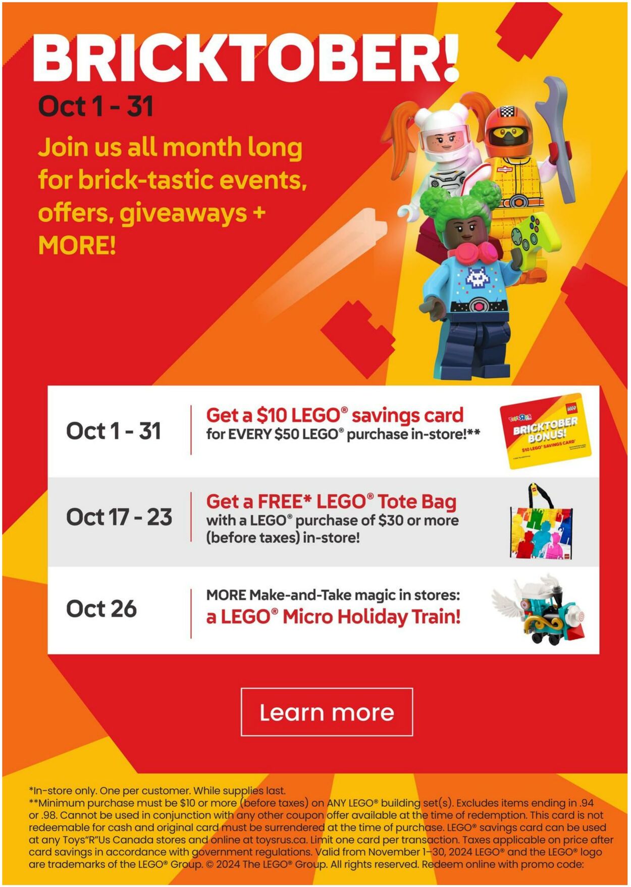 Flyer Toys'R'Us 17.10.2024 - 30.10.2024