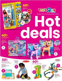 Flyer Toys'R'Us 27.03.2025 - 09.04.2025