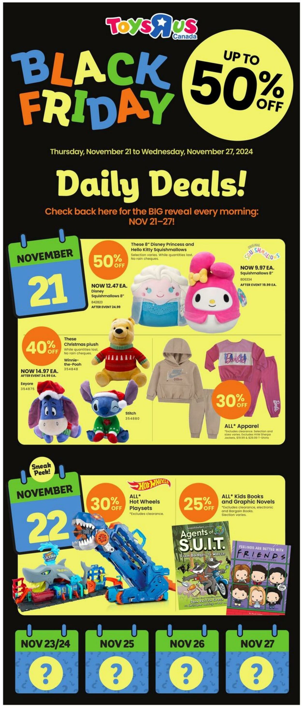 Toys'R'Us Promotional flyers